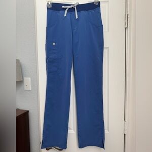 Figs Scrubs Kade Cargo Pants, Denim XS